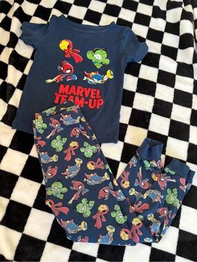 Size 5 marvel pjs